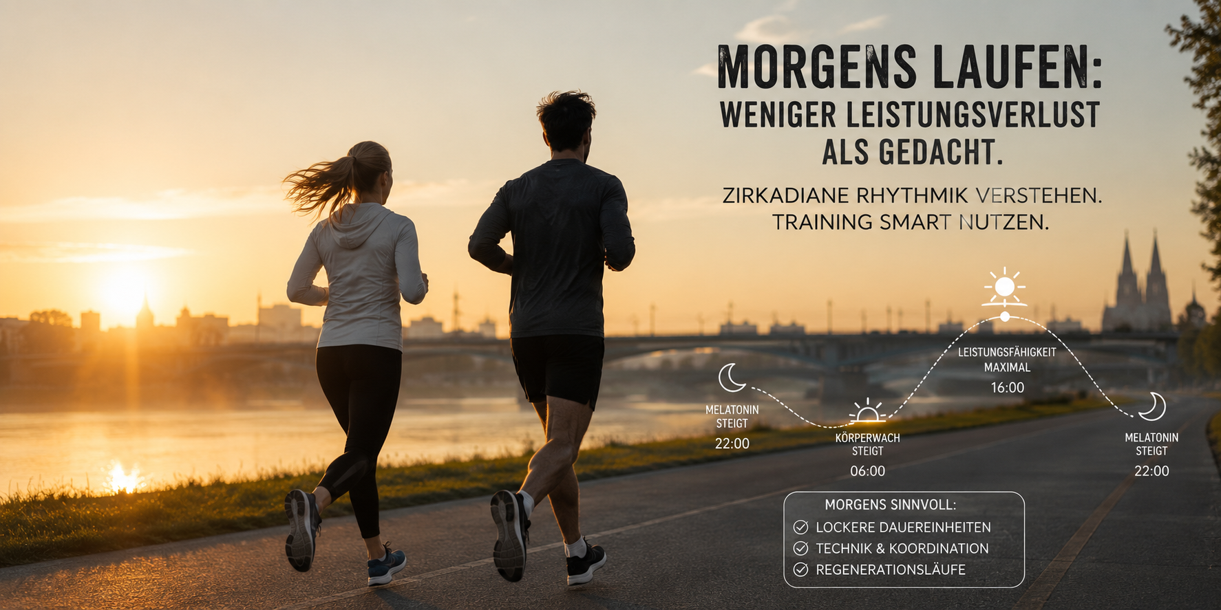 Morgens Laufen